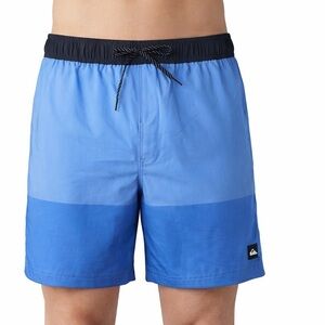 Quiksilver Men’s Board Shorts Blue Black XXL 7” Inseam NWT